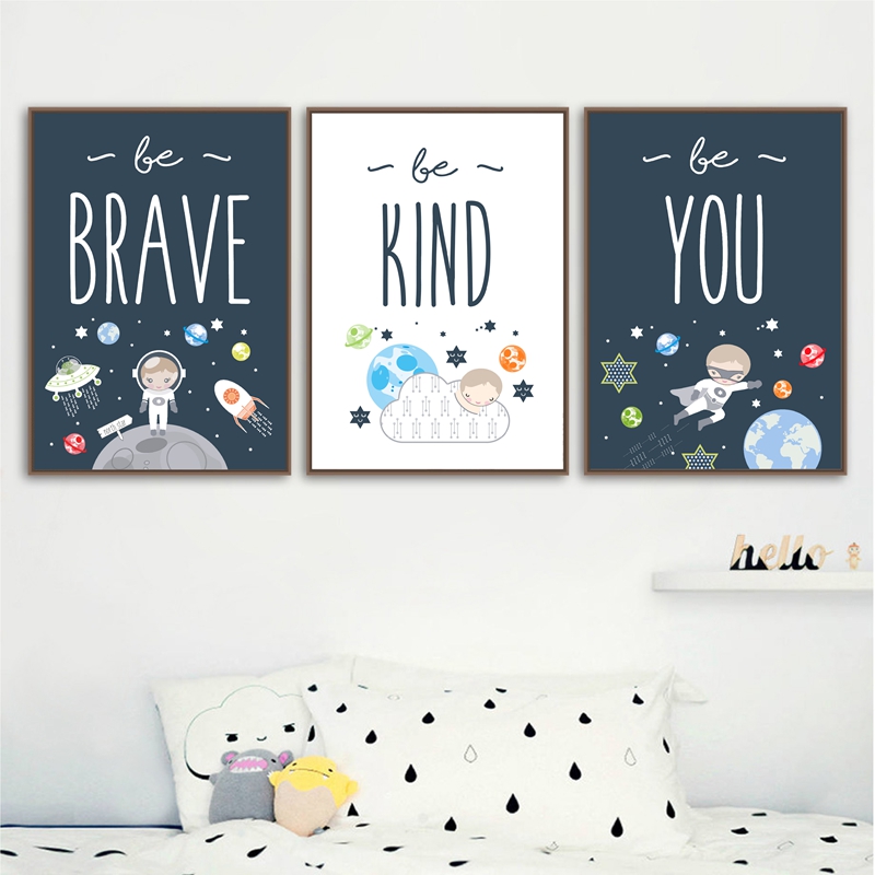 Baby Boy Nursery Quotes - Raum Themen Kindergarten Wand Kunst Drucke