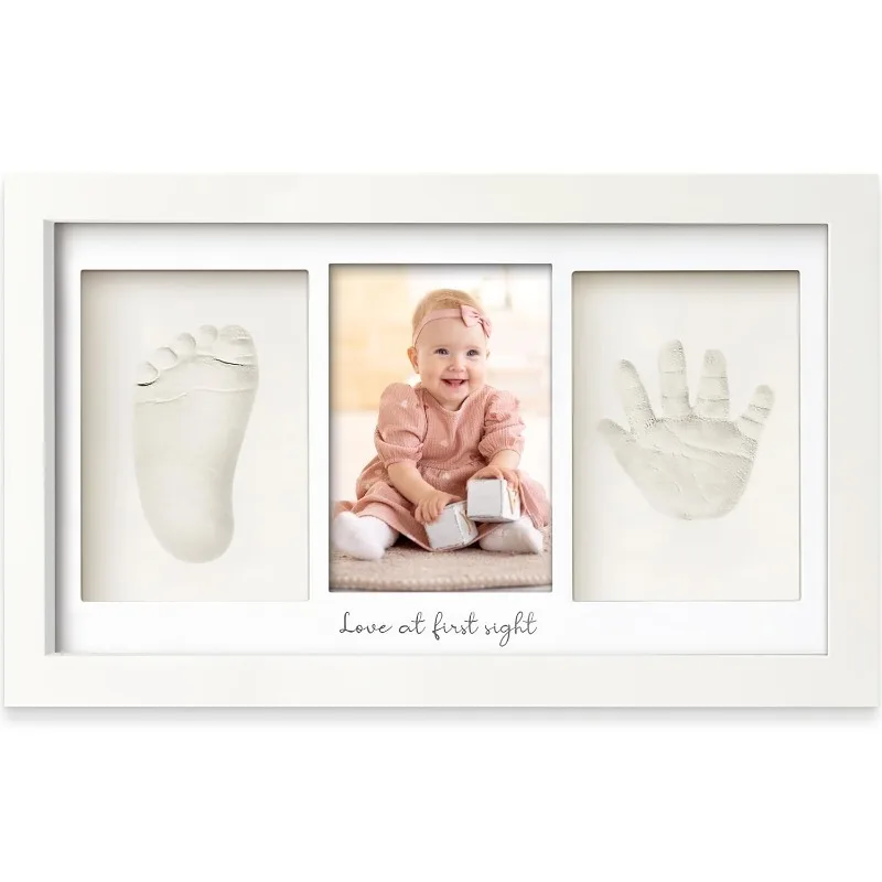 Baby Nursery Frames - Baby Handabdruck Fußabdruck Ton Kit Neugeborenen