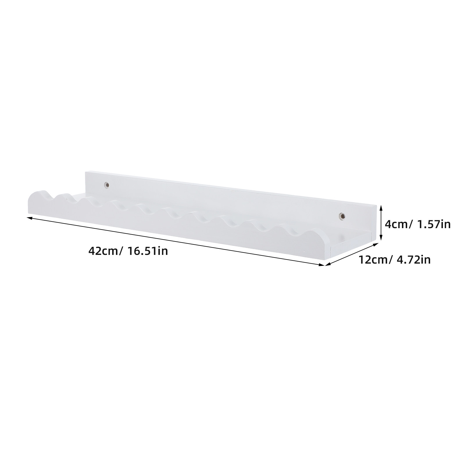 2 Stück Natürliche Massivholz- – Baby Nursery Floating Shelves Bewertung und Preis