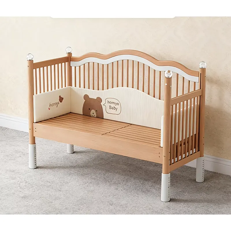Massivholz-Babybett mit Mehrfu – Baby Nursery Co Bewertung und Preis