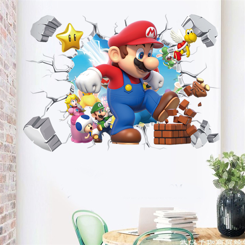 3D Cartoon Anime Spielcharakte – Baby Nursery Wall Decals Bewertung und Preis