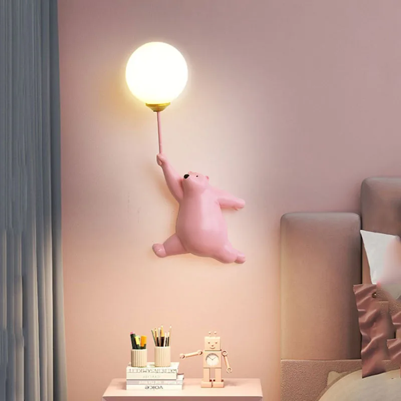 Cartoon Eisbär LED Wandleuchte – Baby Nursery Wall Lights Bewertung und Preis