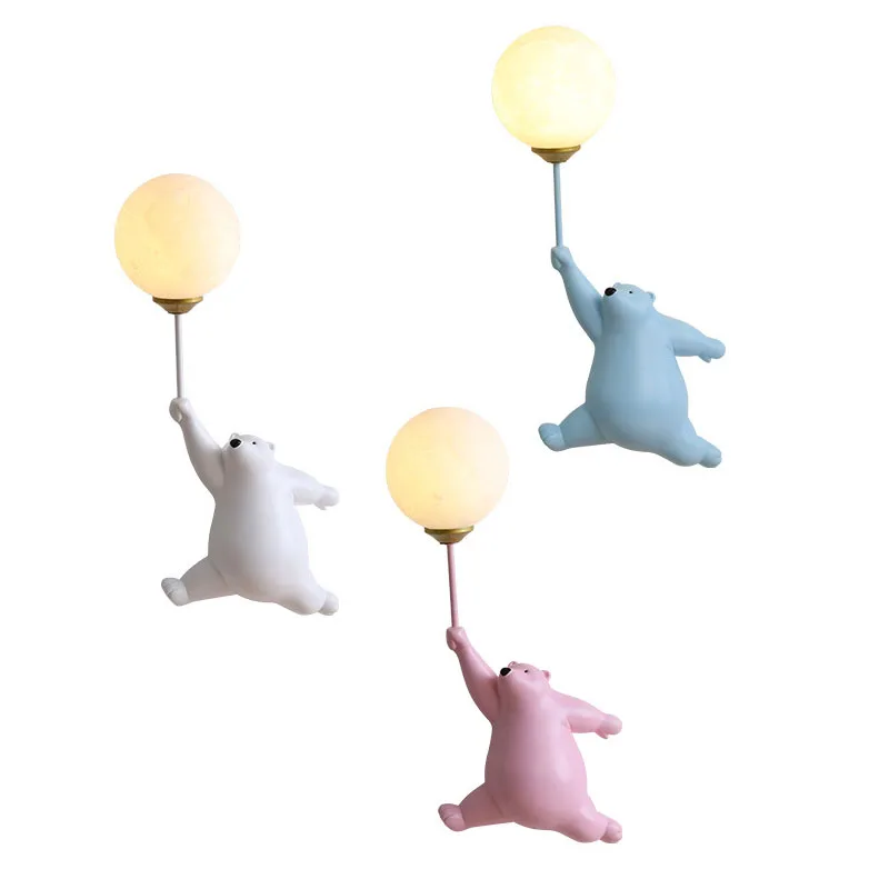 Cartoon Eisbär LED Wandleuchte – Baby Nursery Wall Lights Bewertung und Preis