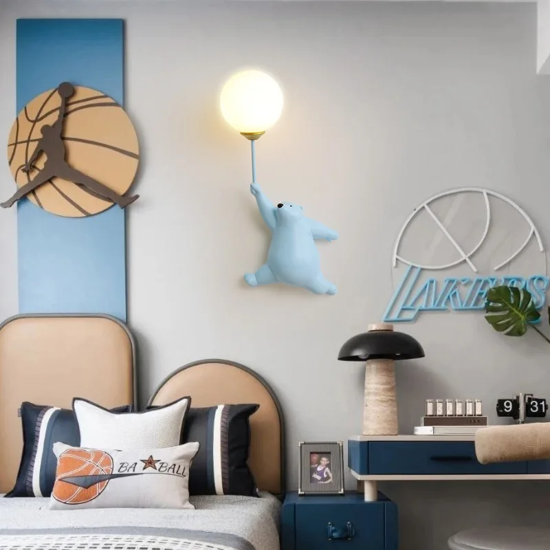 Cartoon Eisbär LED Wandleuchte – Baby Nursery Wall Lights Bewertung und Preis
