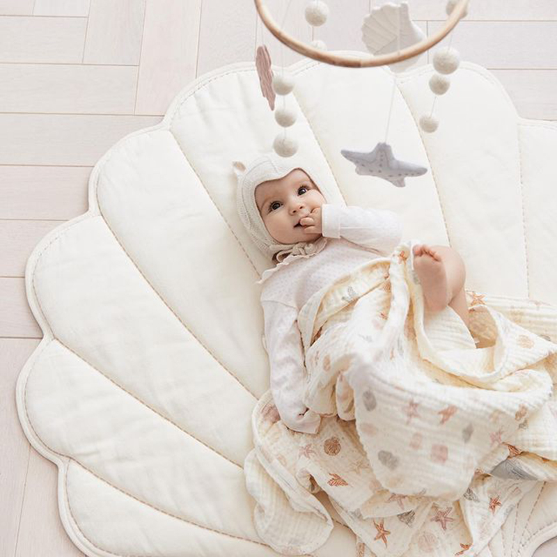 Nordische Muschelförmige Baby- – Baby Nursery Carpet Bewertung und Preis