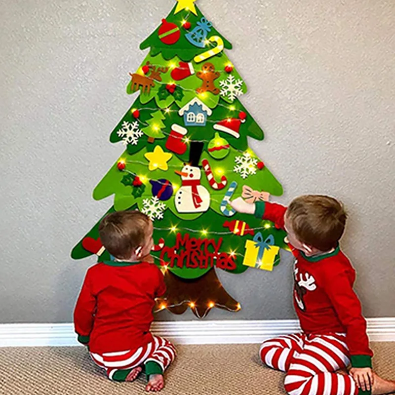 DIY Filz Weihnachtsbaum für Kl – Baby Nursery Wall Lights Bewertung und Preis