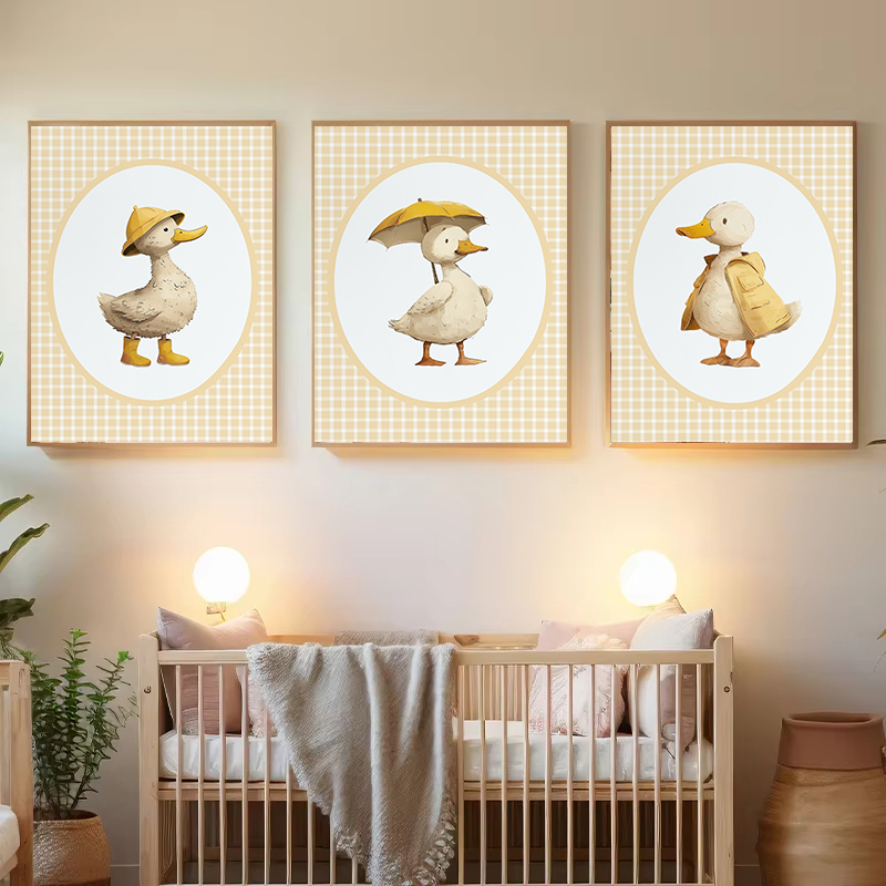 Niedliches Kinderzimmer-Poster – Baby Nursery Yellow Bewertung und Preis