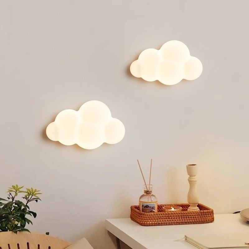 Weiße Wolken-Wandleuchten Kind – Baby Nursery Wall Lights Bewertung und Preis