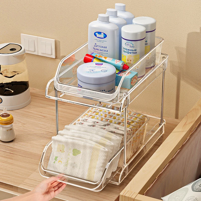 2-stöckiger Transparenter Mehr – Baby Nursery Organizer Bewertung und Preis