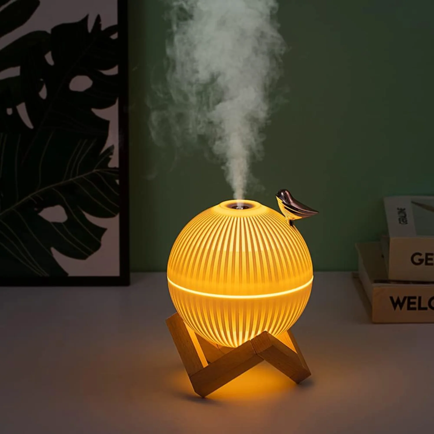 Cool Mist Mini-Luftbefeuchter. – Baby Nursery Yellow Bewertung und Preis