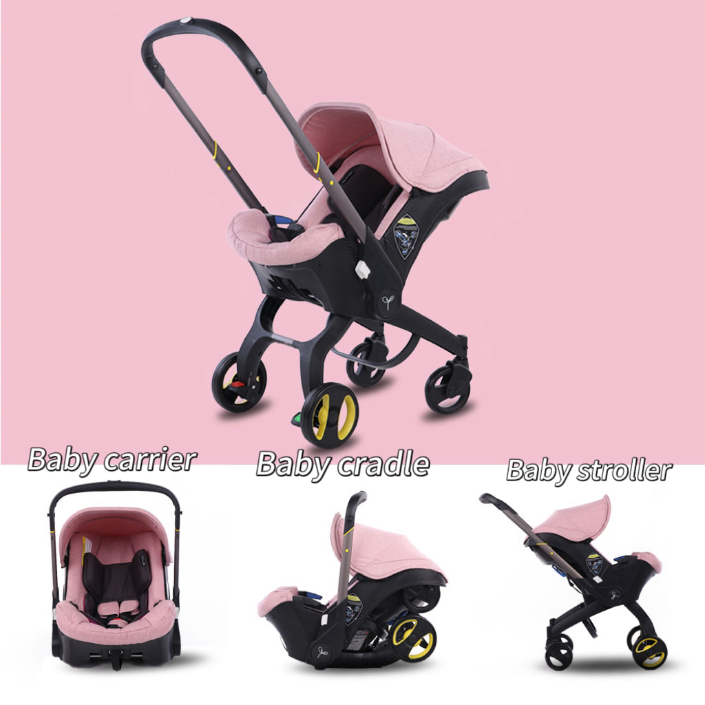 Baby-Kinderwagen 2-in-1 mit Ba – Baby Nursery Trolley Bewertung und Preis