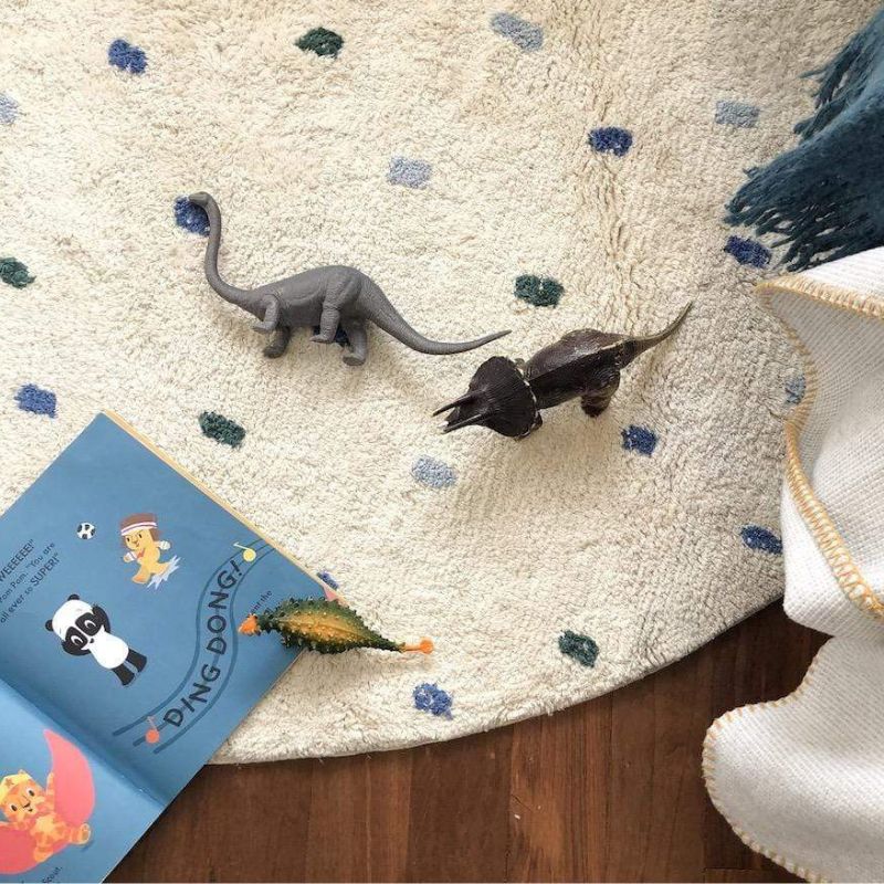 Punkt flauschigen Teppich Wohn – Baby Nursery Carpet Bewertung und Preis