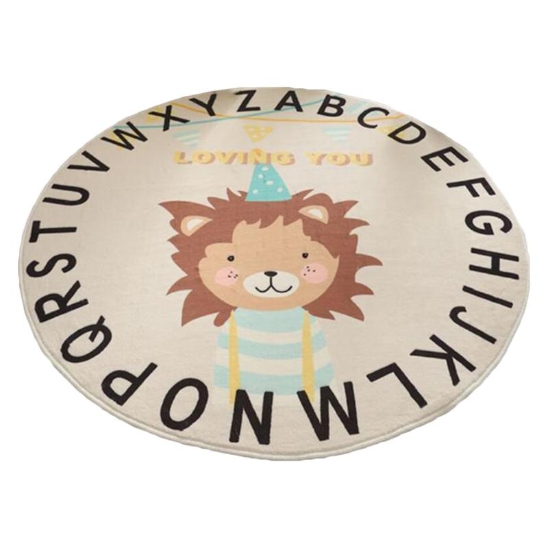 Y4UD Cartoon Tier Druck Baby f – Baby Nursery Carpet Bewertung und Preis