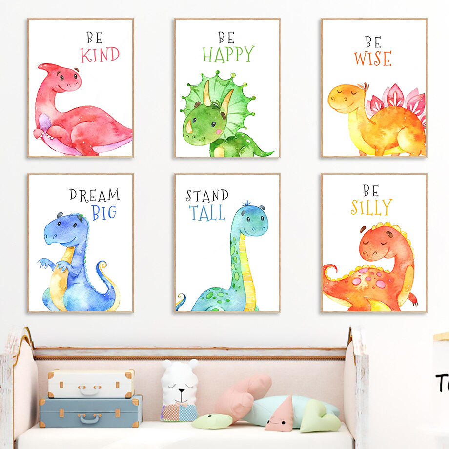 Cartoon Dinosaurier Zitate Wan – Baby Boy Nursery Quotes Bewertung und Preis