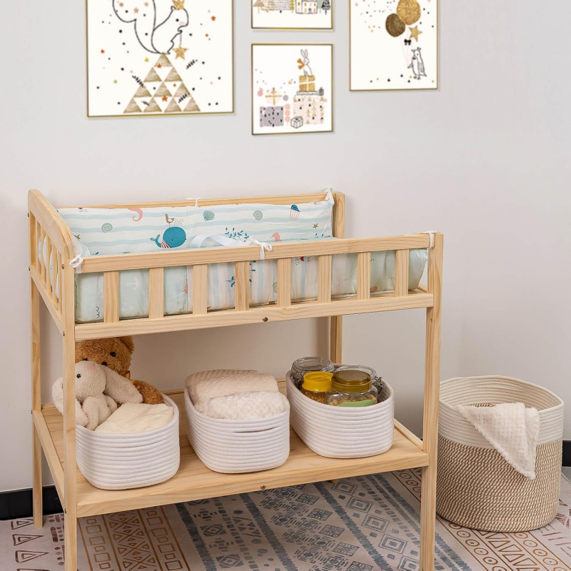 Kleine gewebte Aufbewahrungskö – Baby Nursery Closet Organization Bewertung und Preis