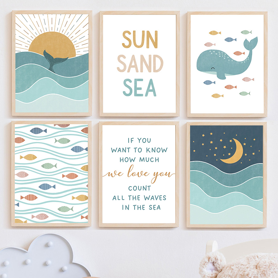 1 Stück rahmenlose Leinwandbil – Baby Boy Nursery Quotes Bewertung und Preis