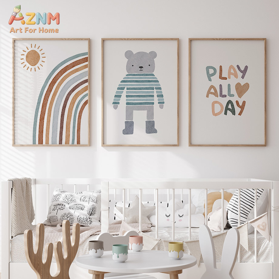 AZNM Neutraler Boho Regenbogen – Baby Boy Nursery Quotes Bewertung und Preis