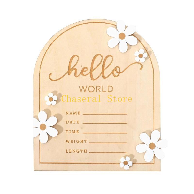 E7CE „Hello Sign“ Holz-Namenss – Baby Nursery Unisex Bewertung und Preis