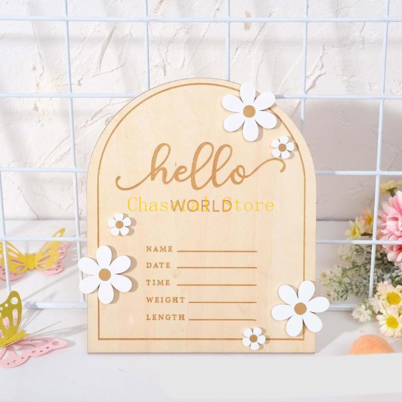 E7CE „Hello Sign“ Holz-Namenss – Baby Nursery Unisex Bewertung und Preis
