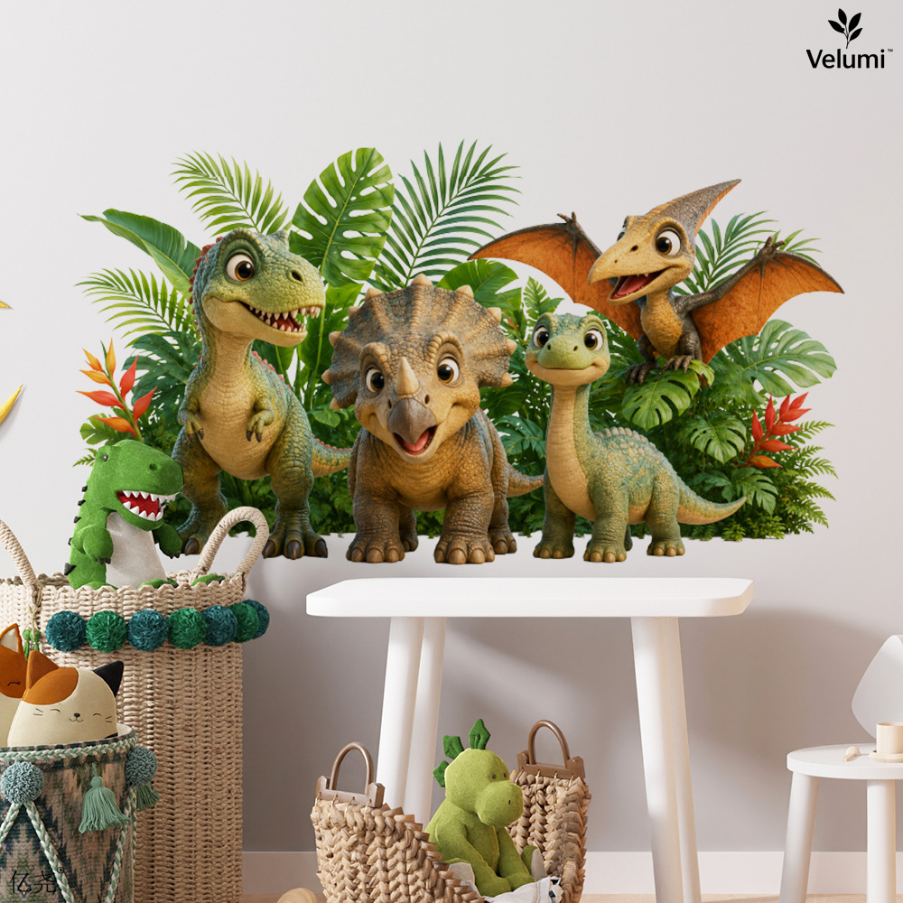 Niedliche 3D Dinosaurier Wanda – Baby Nursery Wall Decals Bewertung und Preis